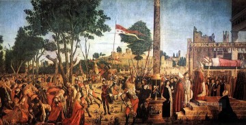 巡礼者の殉教と聖ウルスラの葬儀 ヴィットーレ・カルパッチョ Oil Paintings